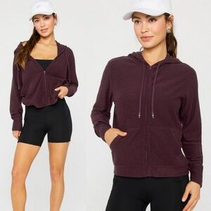 Fabletics NEW Cloud Jersey Full Zip Hoodie size S